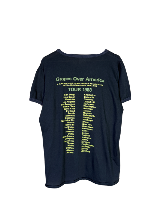 Vintage 80s Grapes over America tee