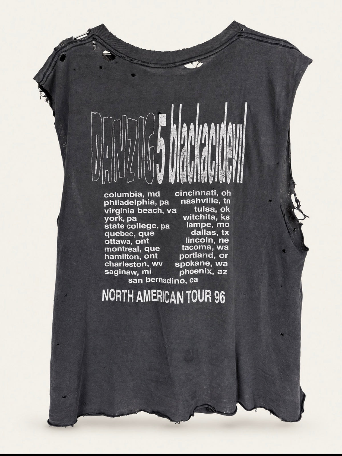 Vintage Danzig 5 Blackaciddevil tank