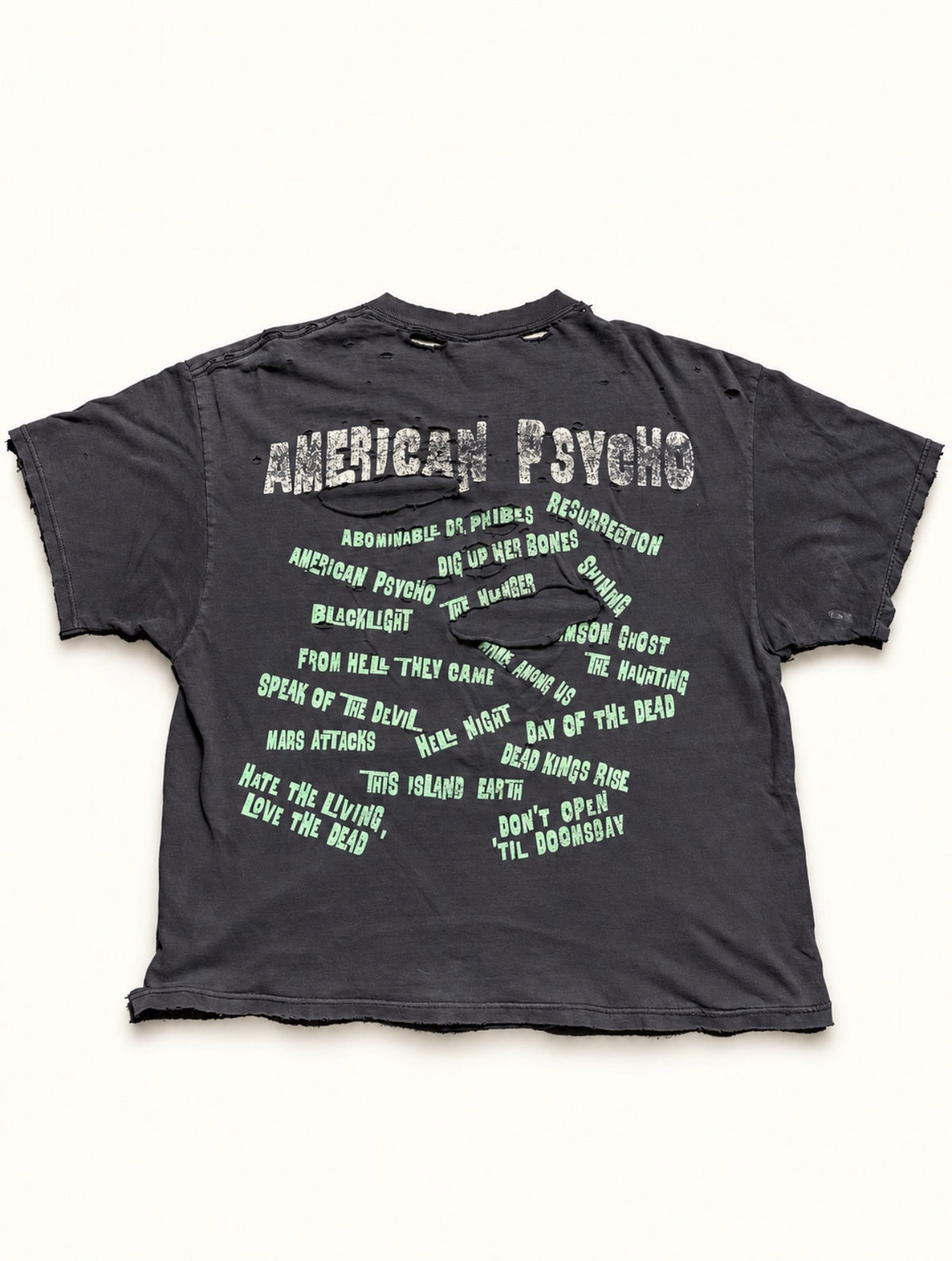 Vintage Misfits American psycho distress Tee