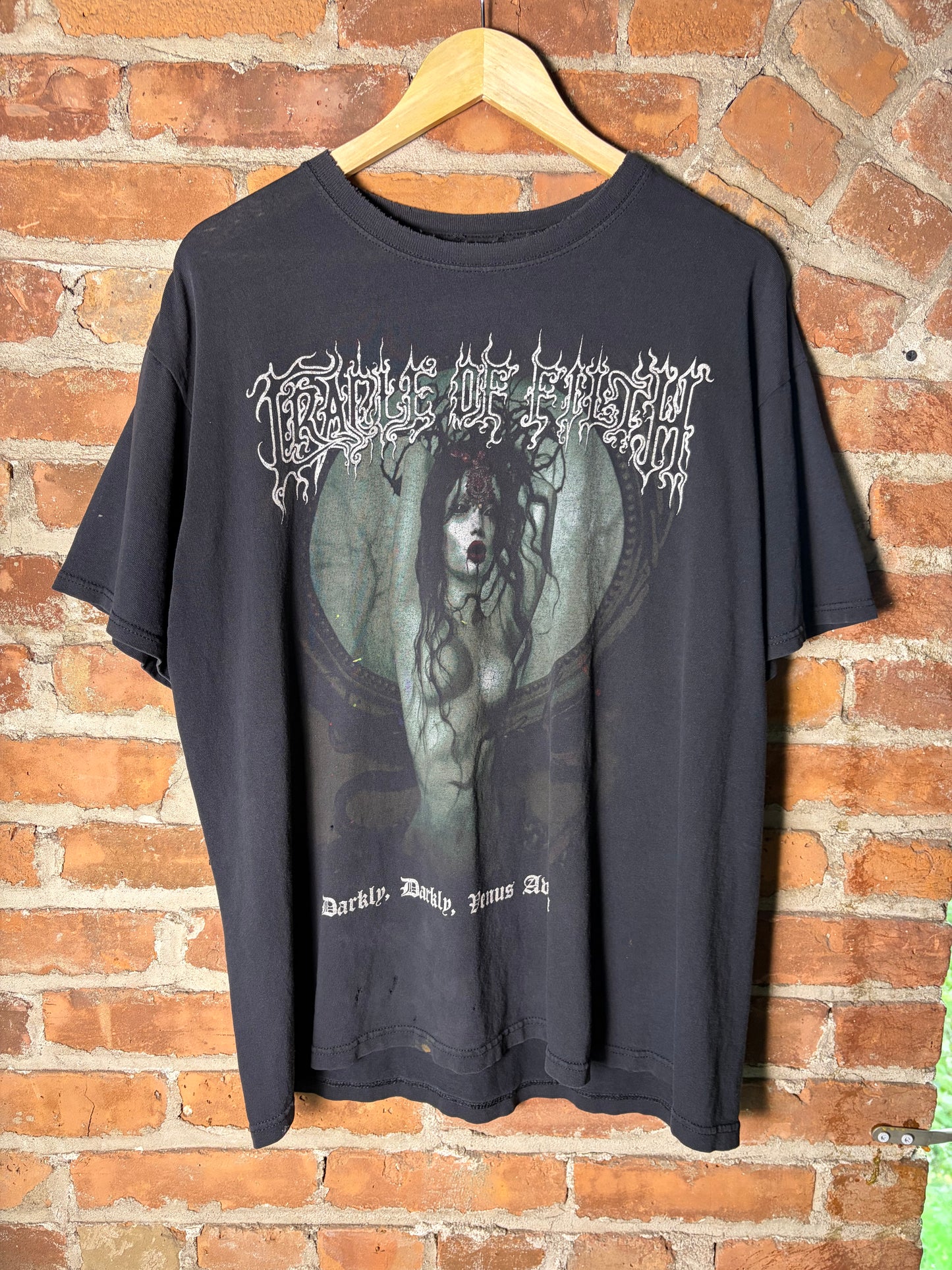 Vintage Cradle of filth darkly t-shirt