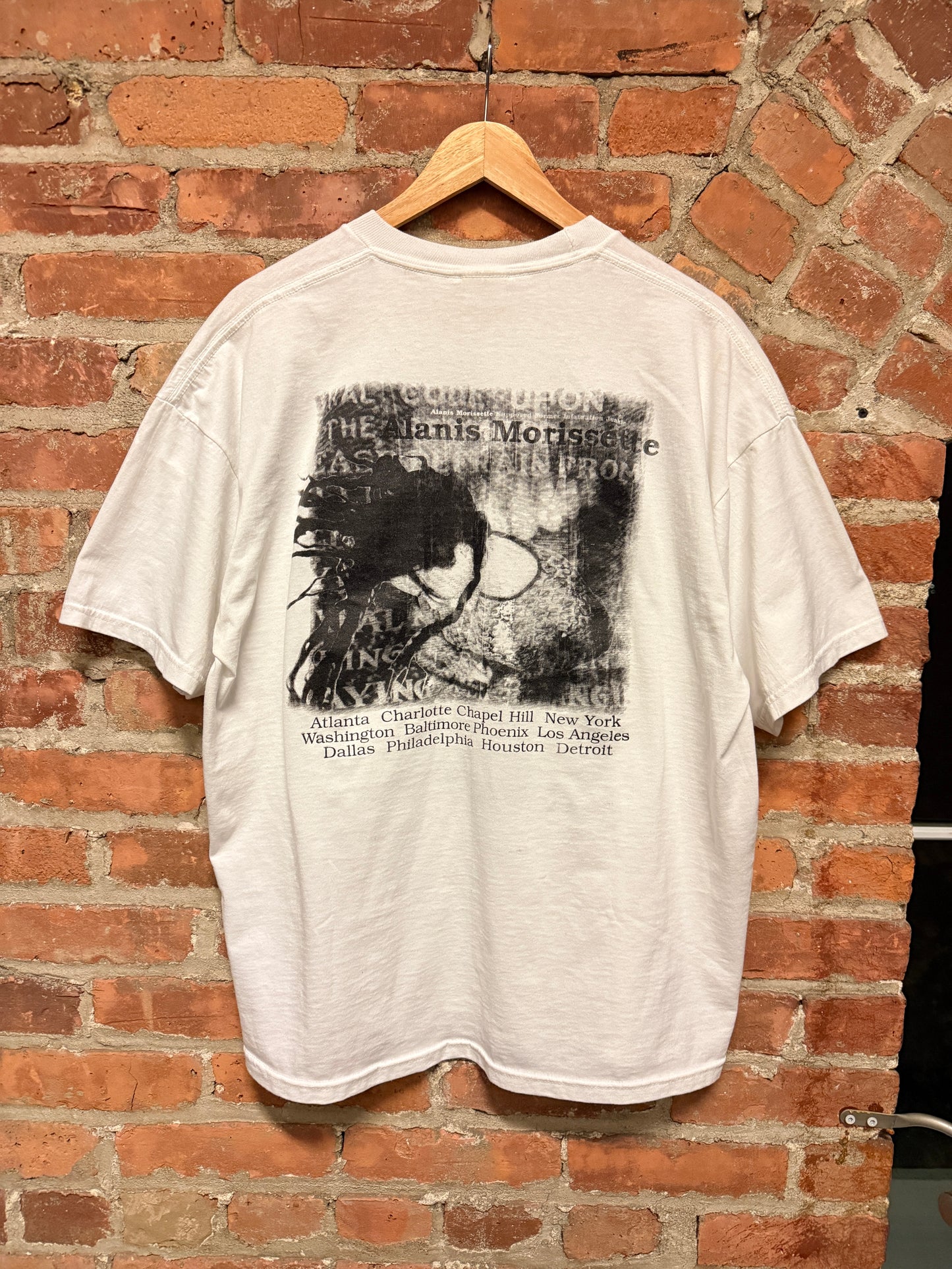 Vintage Alanis Morissette supposed junkie tee