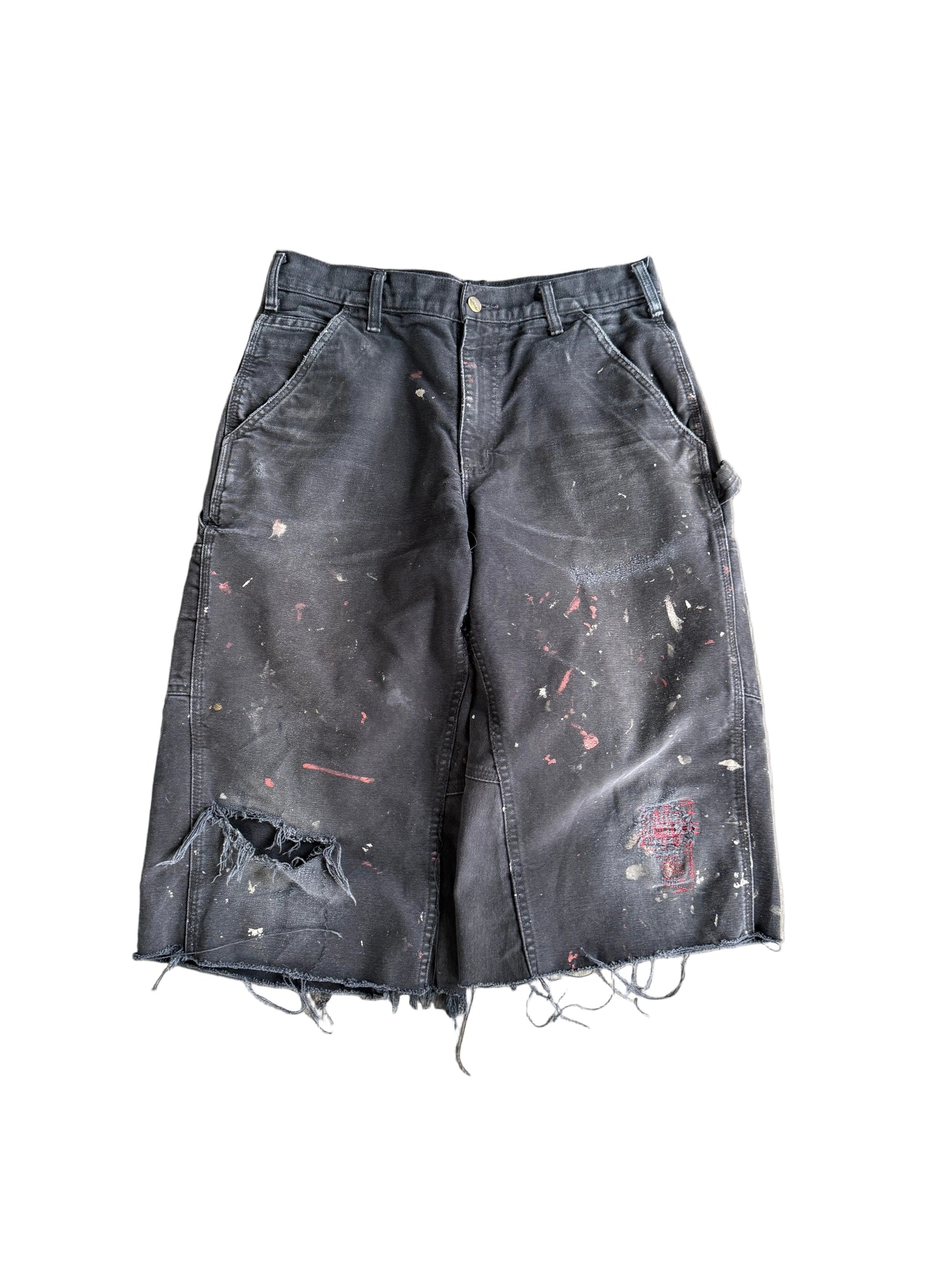 carpenter capri scabbed black