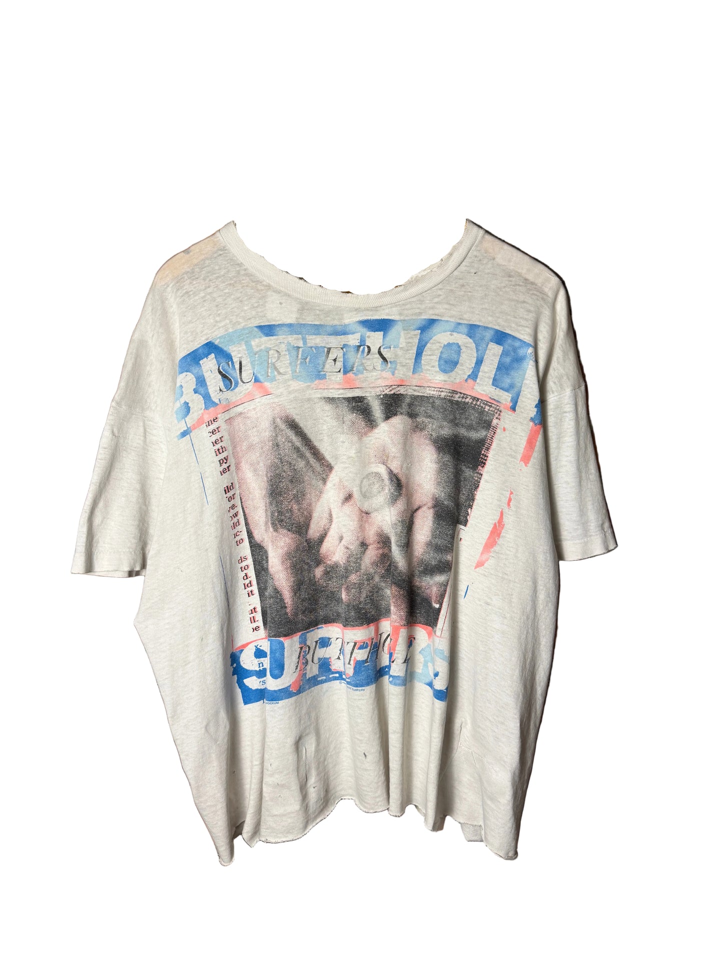 Vintage 1980 Butthole surfers eye tee