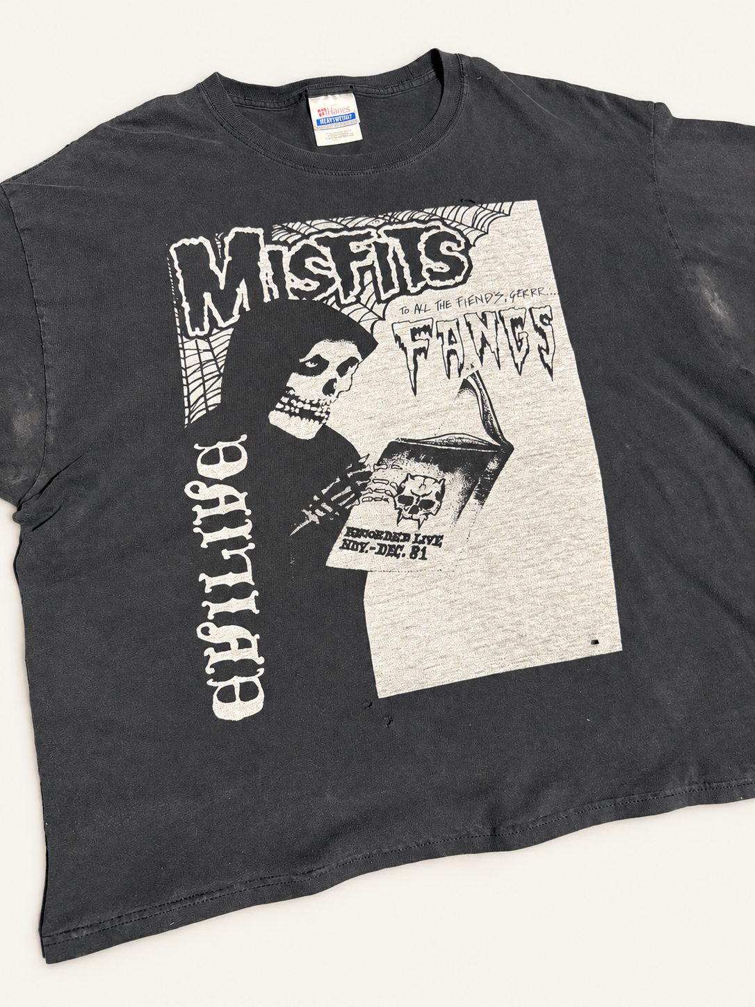 Vintage Misfits To All the fiends tee