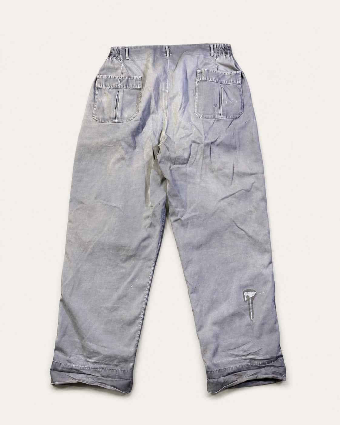 Vintage 1960s repaired workwear pants