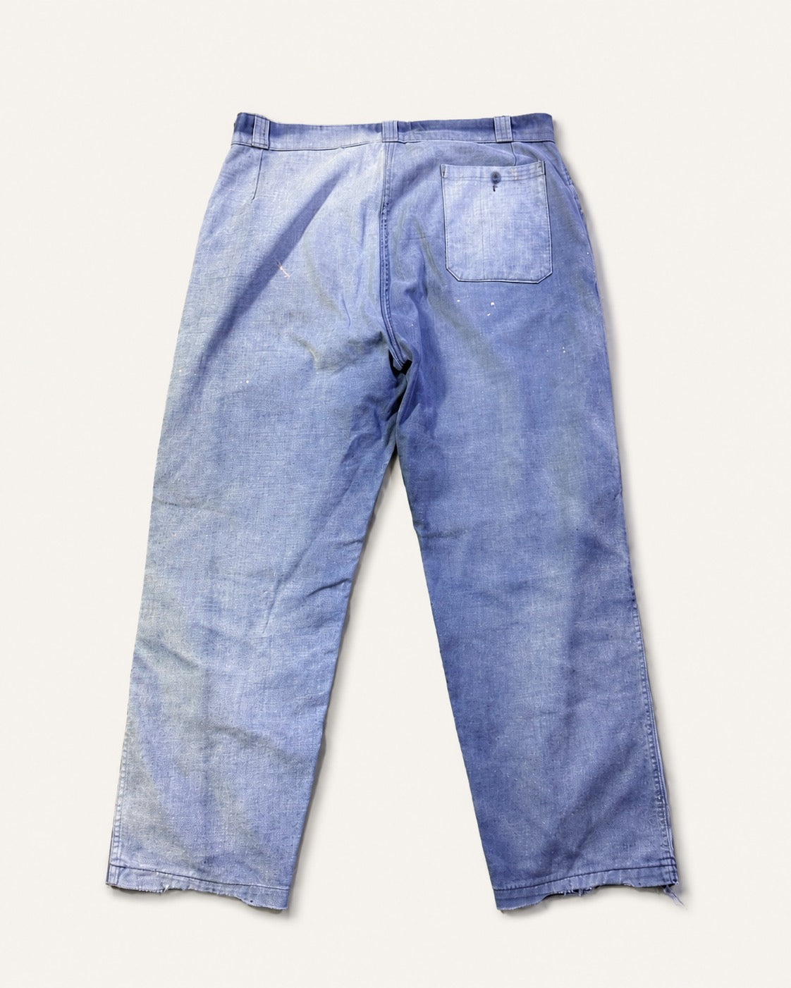Vintage 1970s French workwear double knee