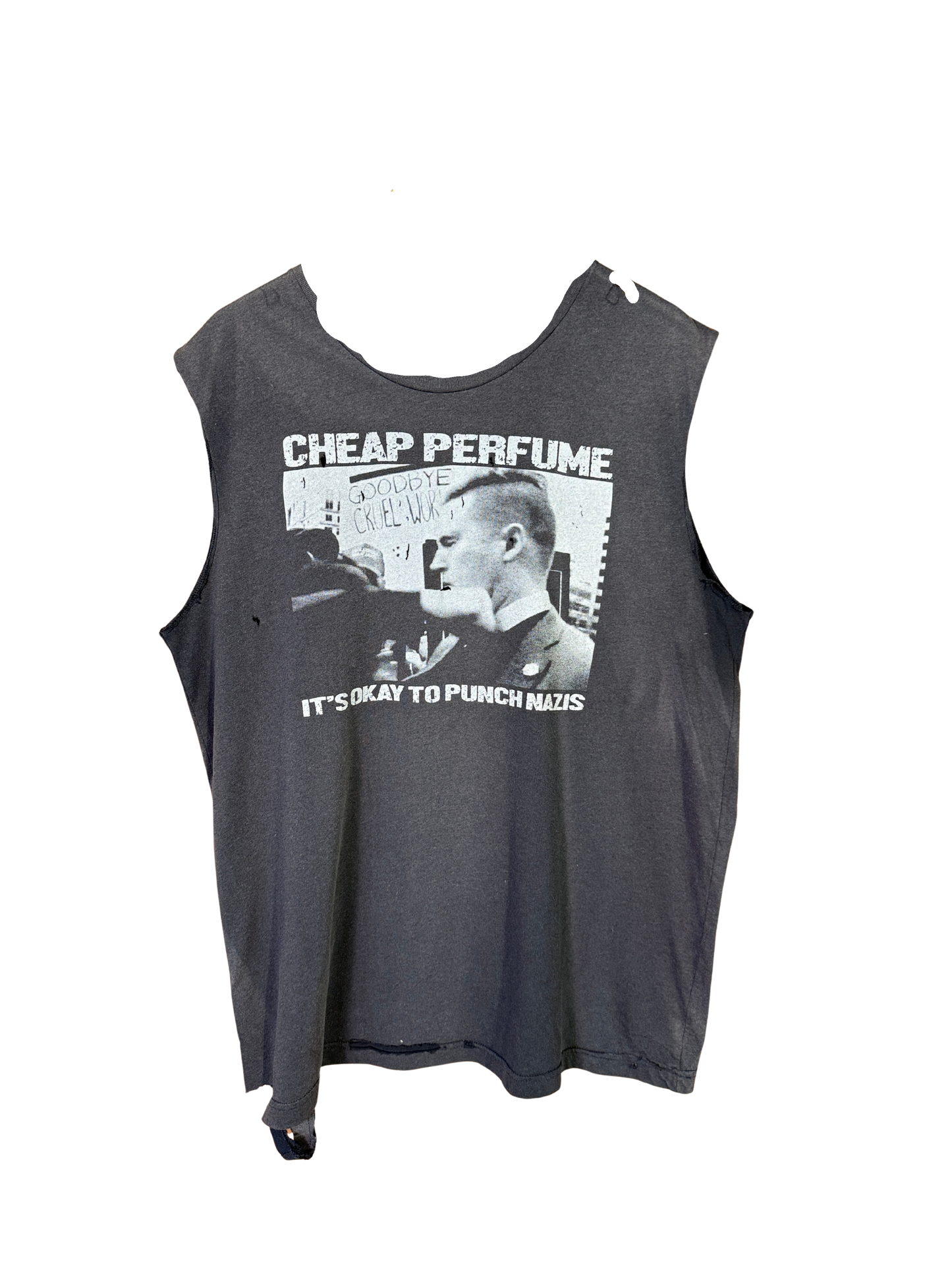 Vintage punch nazi cut off