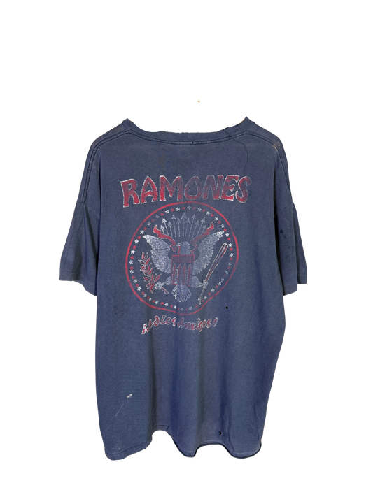 Vintage 90s Ramones adios amigos tee