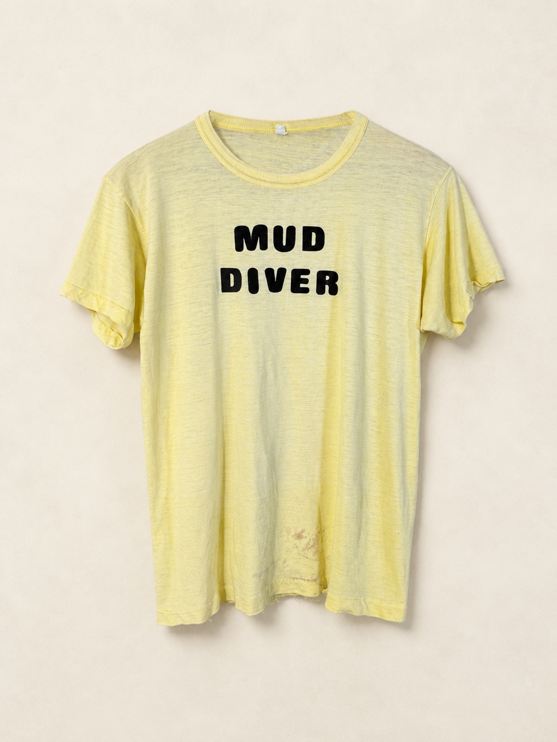 Vintage 1970s mud diver tee