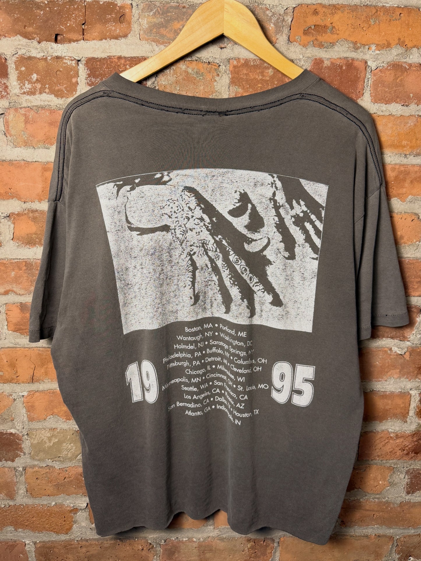 Vintage 1995 Robert Plant smoked out tee