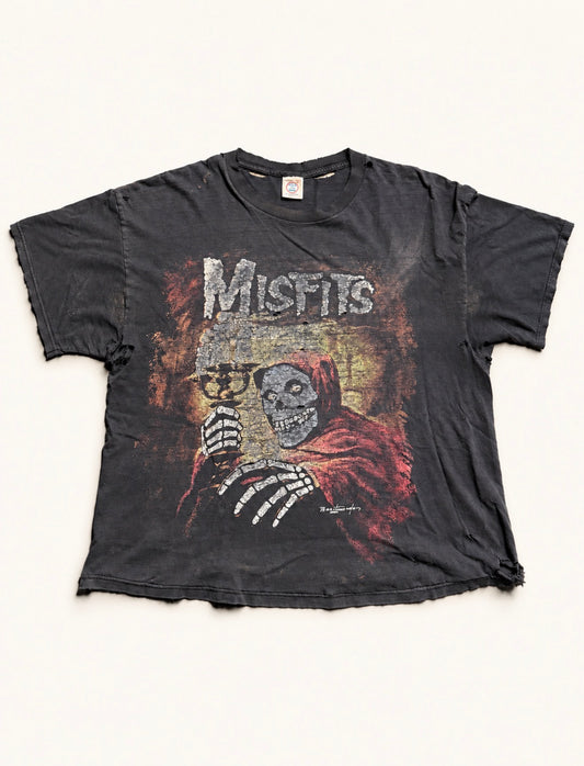Vintage Misfits American psycho distress Tee