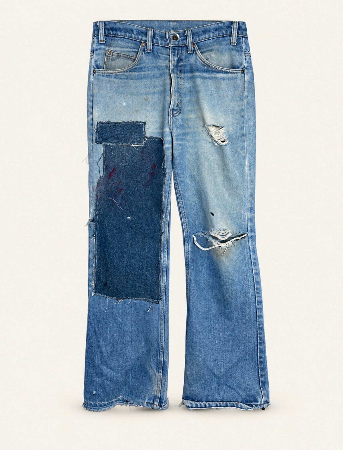 Vintage Levi 517 Panel Repaired