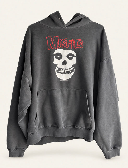 Vintage Misfits Fiend skull hoodie