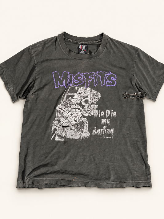 Vintage 1990 The Misfits Die die my darling t-shirt