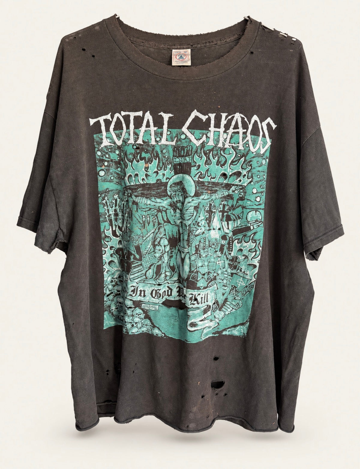 Vintage Total Chaos Jesus tee