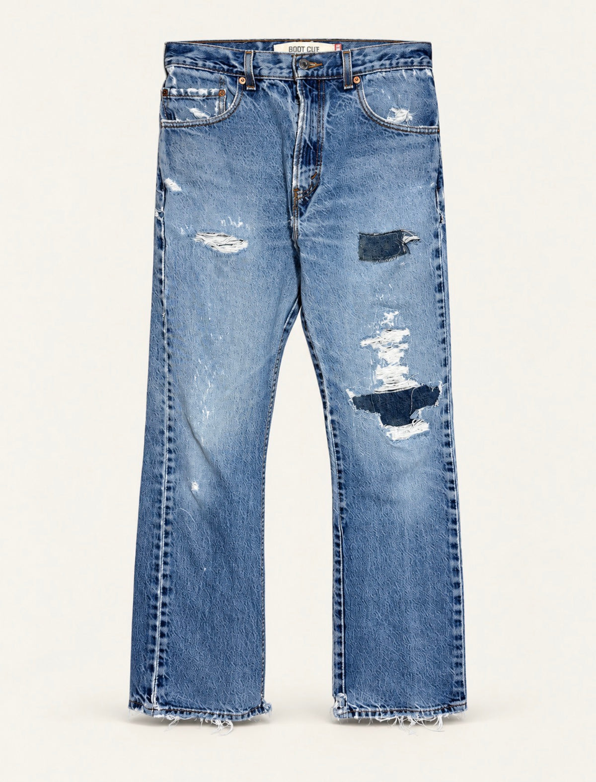 Vintage Levi 517 Repaired
