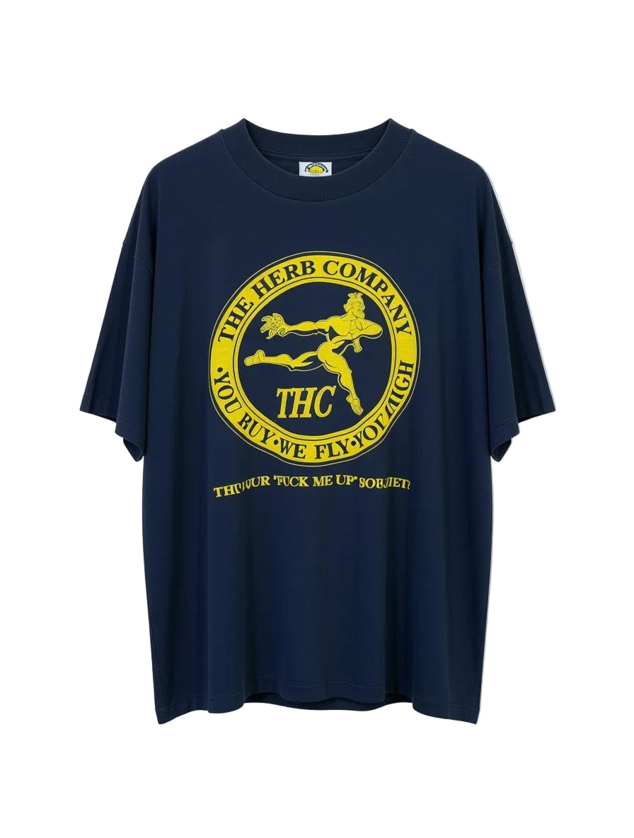 Vintage 90s THC promo tee