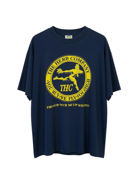 Vintage 90s THC promo tee