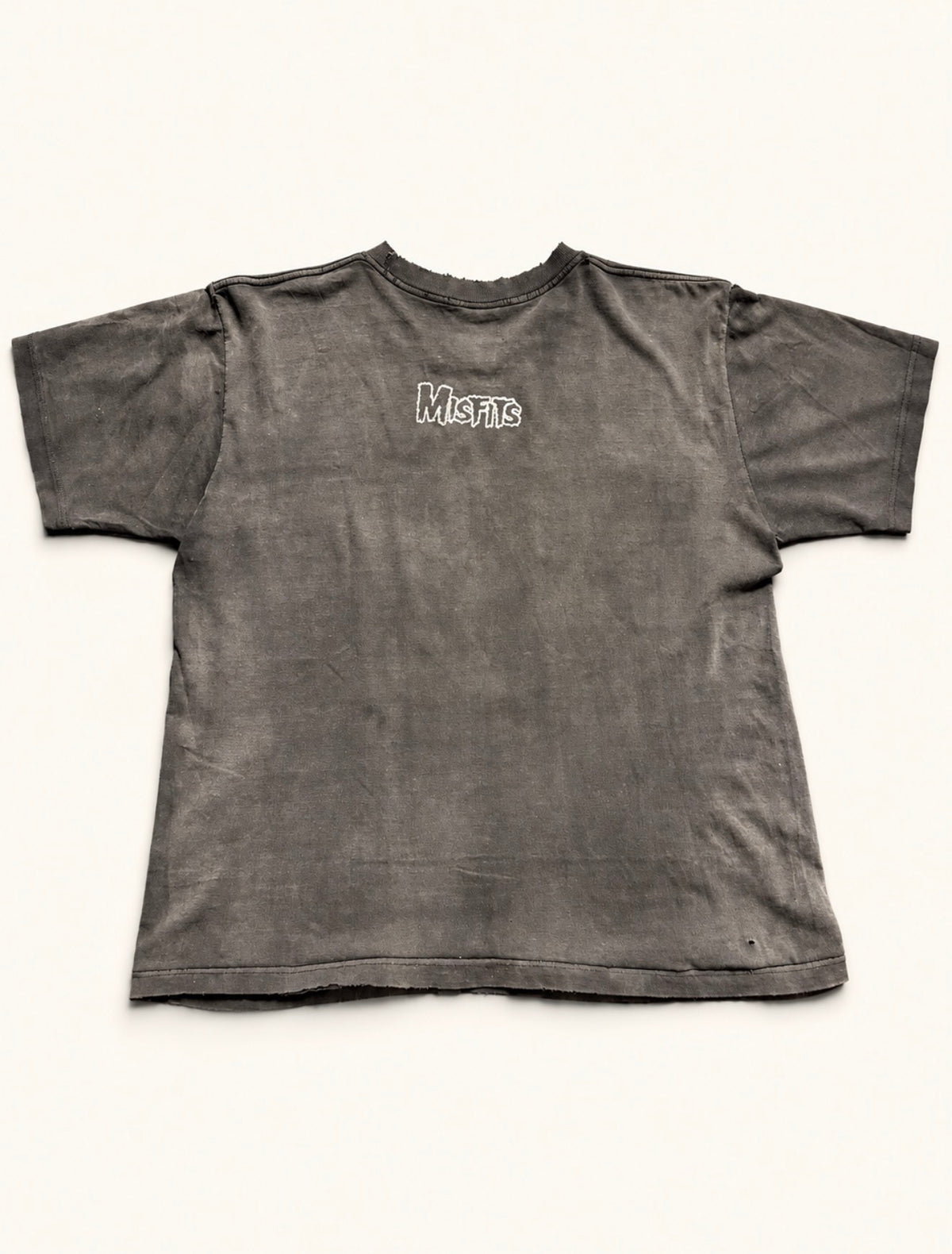 Vintage misfits fiend skull faded tee