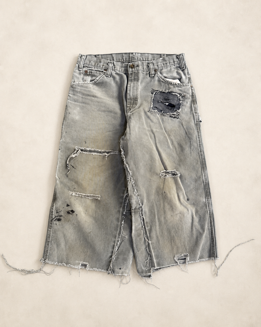 Carpenter capri faded green