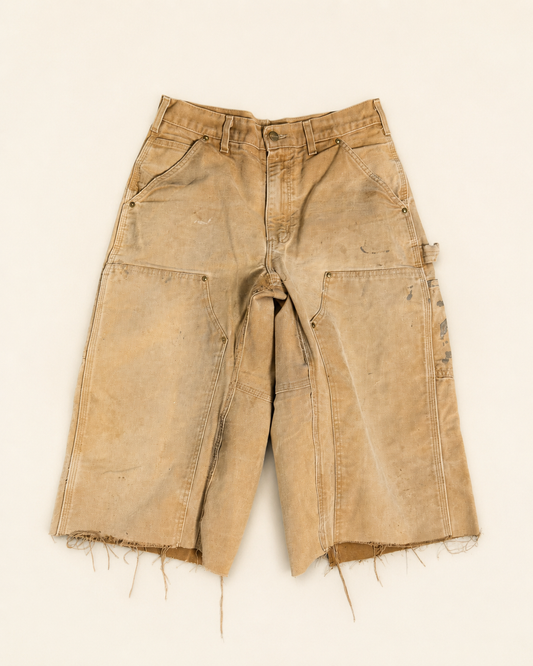 Carpenter capris tan