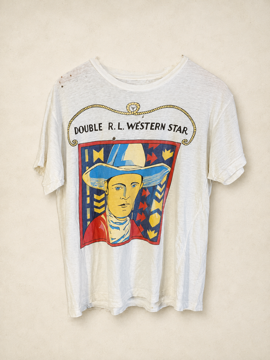 Vintage 80s Double RL sample tee