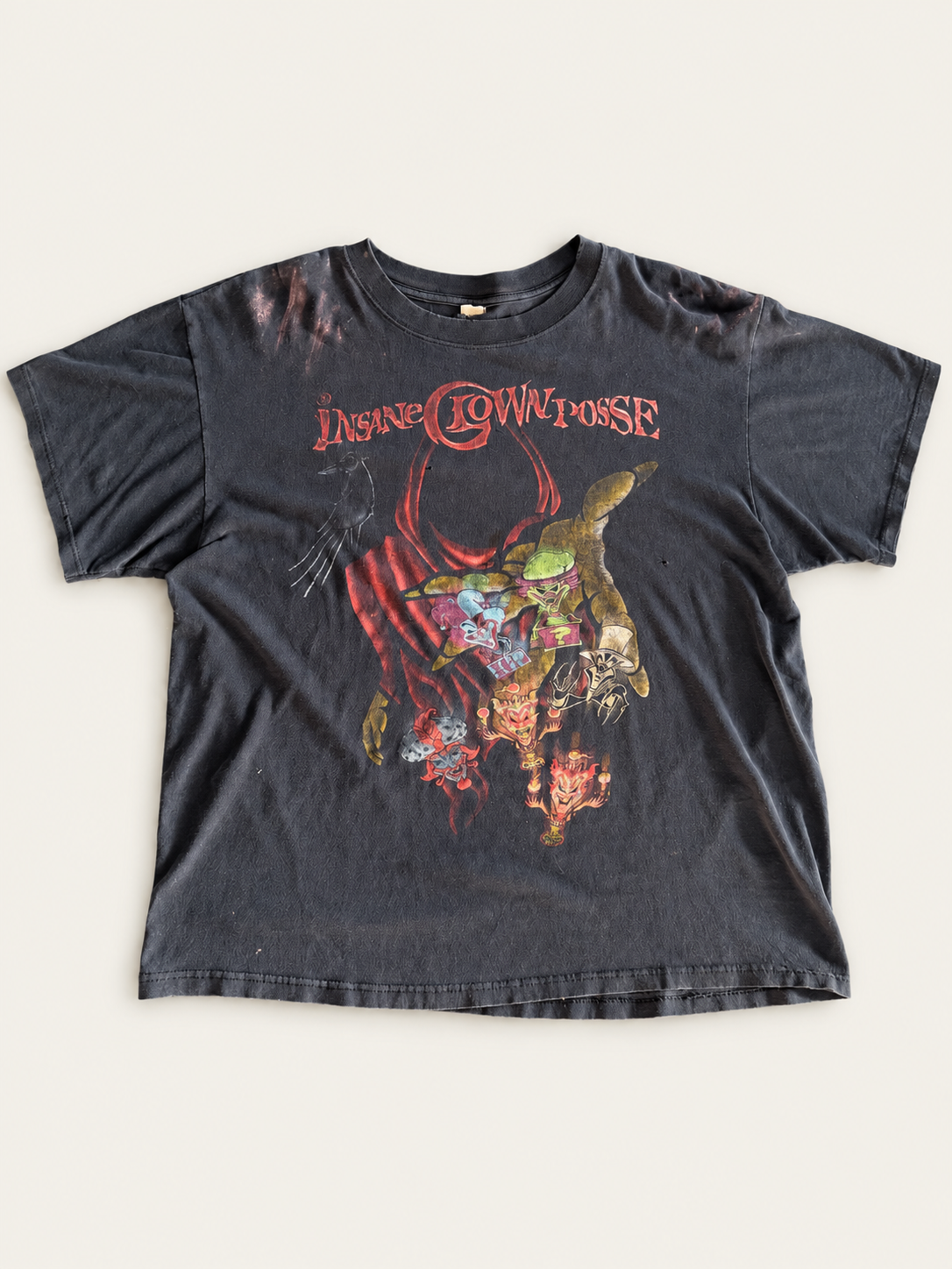Vintage Insane clown posse ICP faded tee