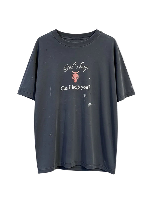Vintage gods busy devil tee