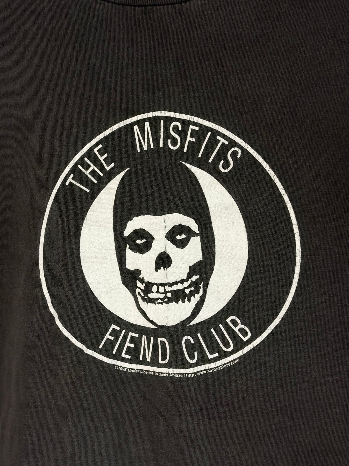 Vintage 90s Misfits Fiend club tee