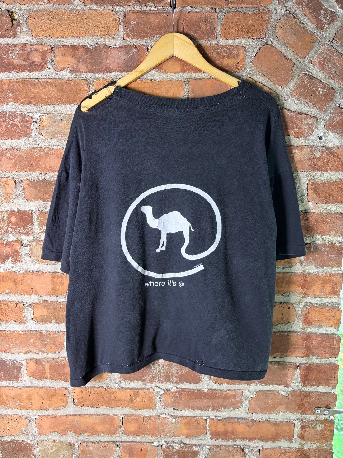 Vintage black Sick of it All CA boxy tee