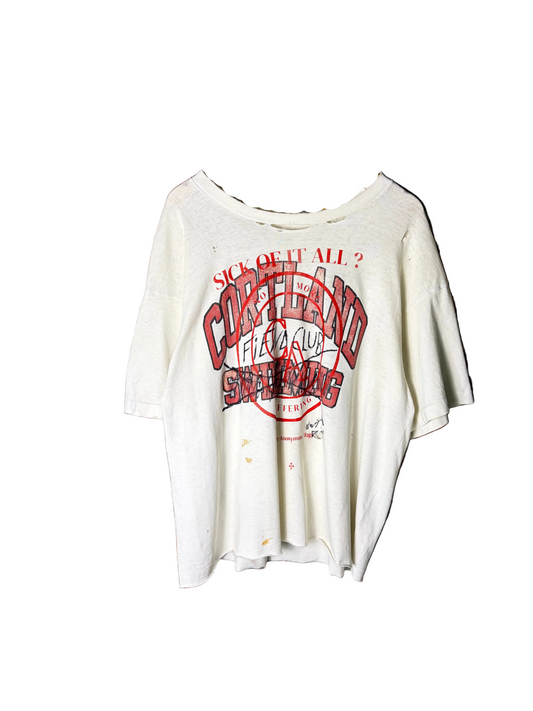 Vintage cortland fiend club sick of it all CA boxy tee