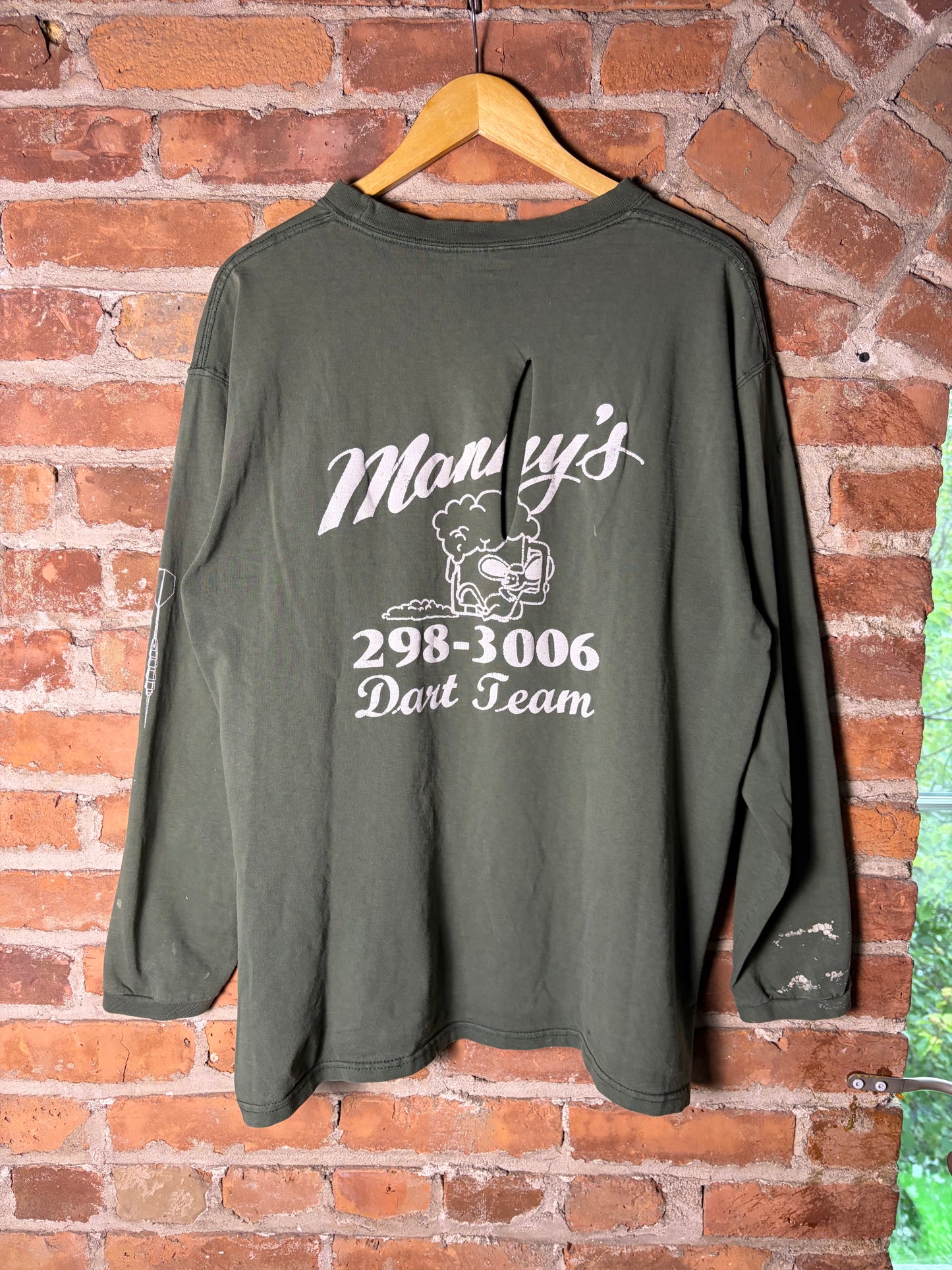 Vintage dart club sick of it all ca long sleeve