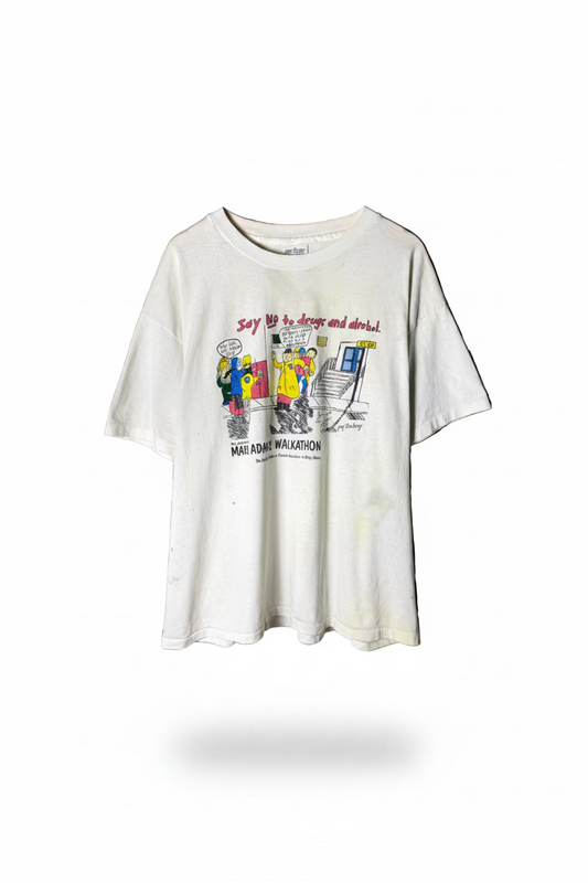 Vintage say no to drugs tee