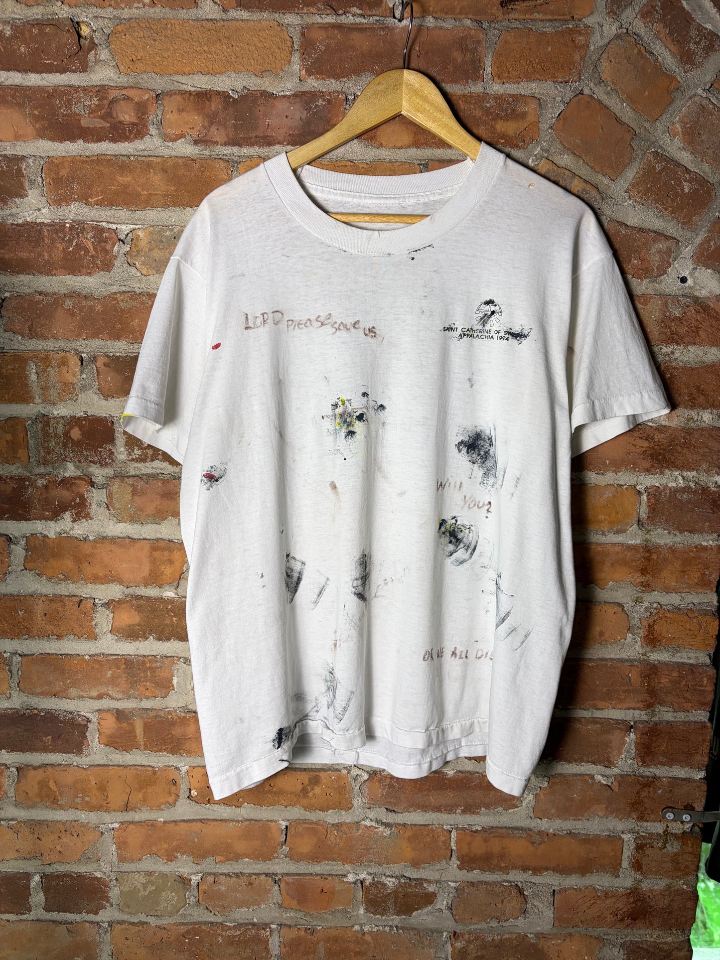 Vintage Lord please save us tee