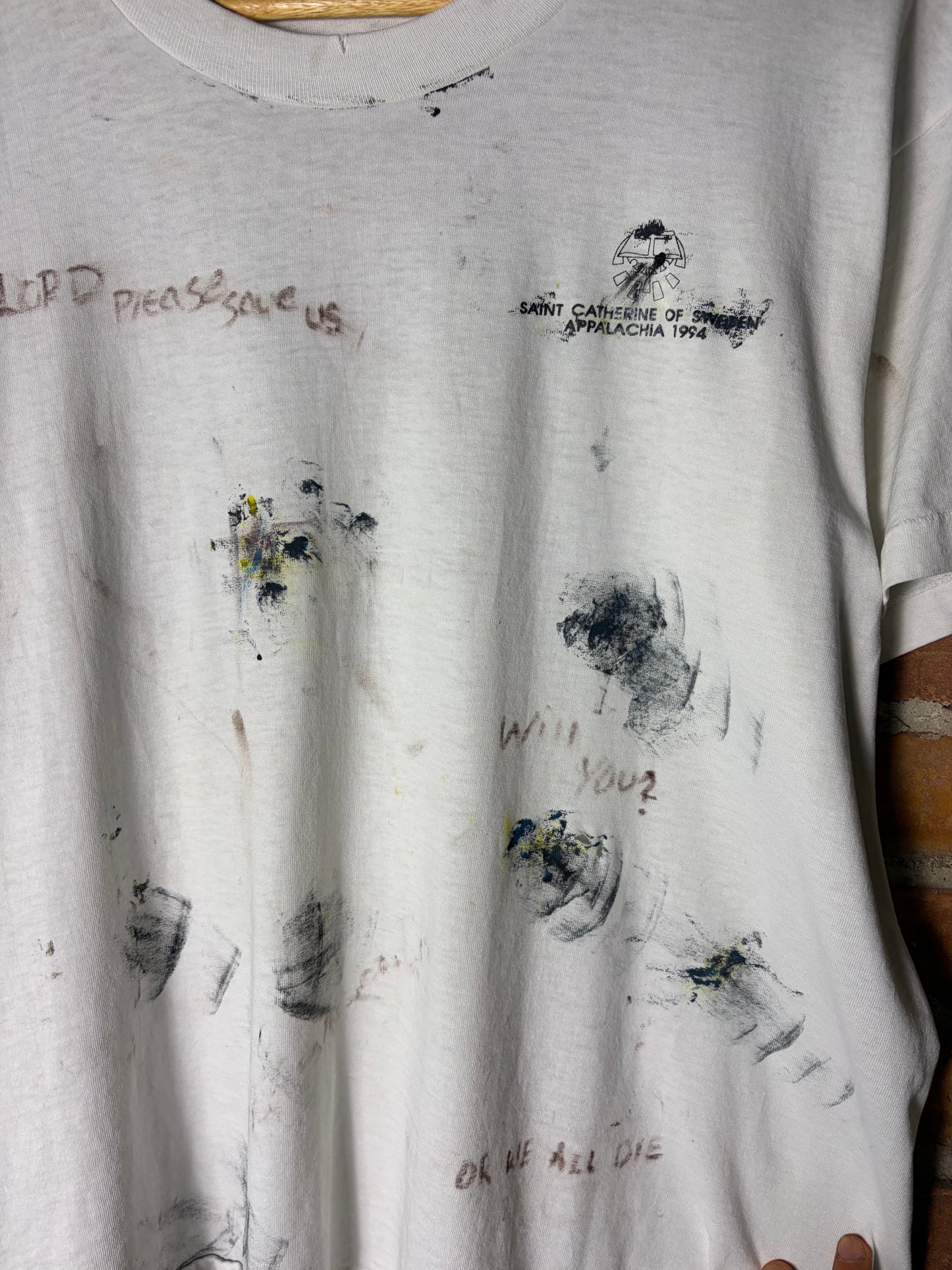 Vintage Lord please save us tee