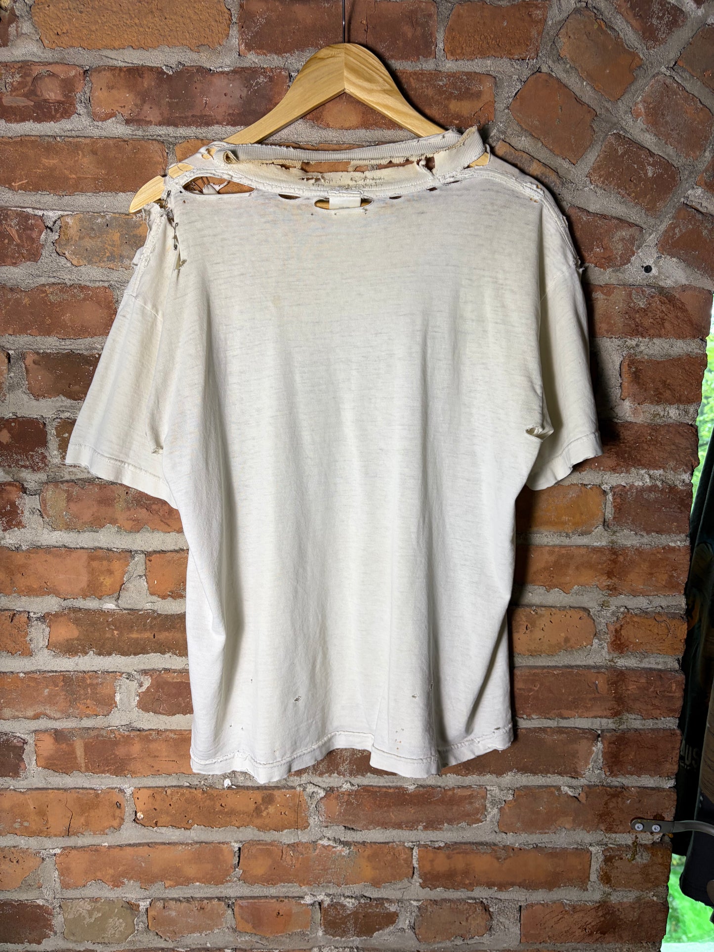 vintage thrashed subhumans tee