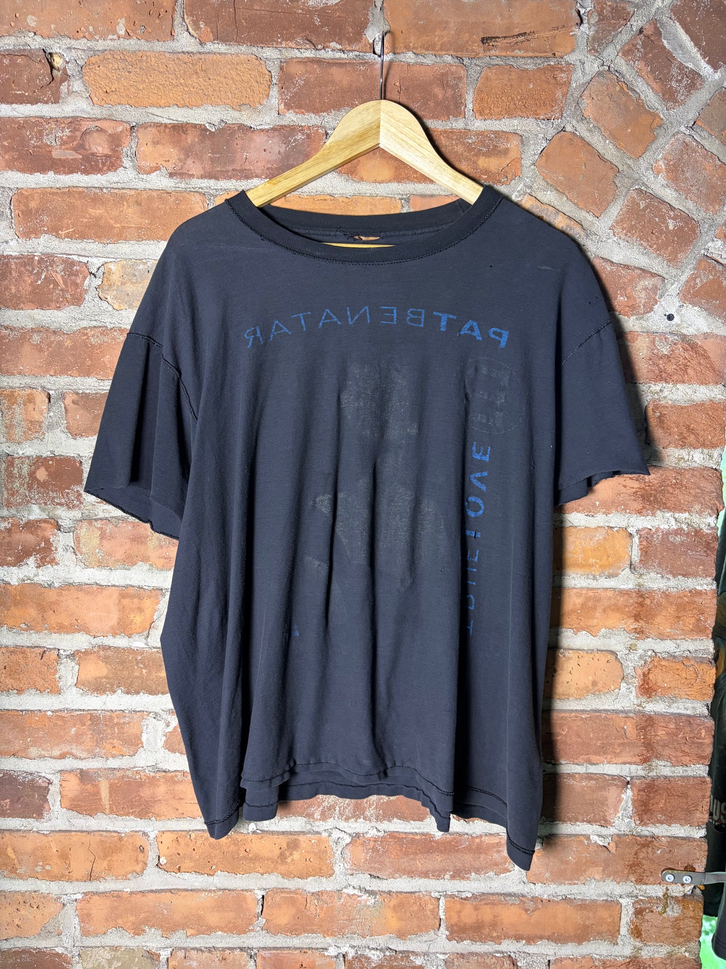 Vintage inside out boxy tee
