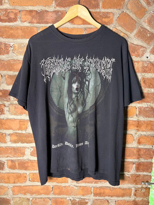 Vintage Cradle of filth darkly t-shirt