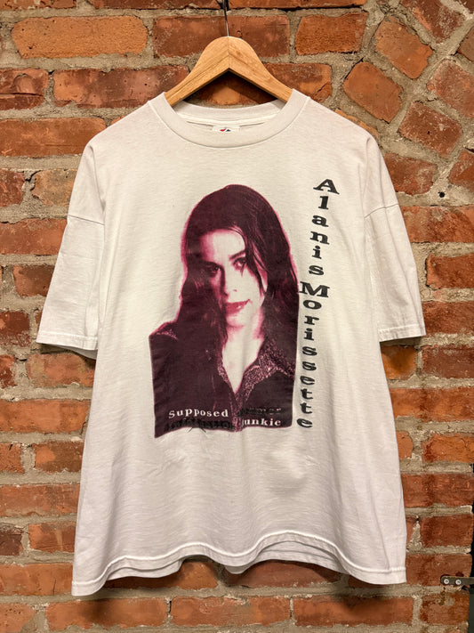 Vintage Alanis Morissette supposed junkie tee