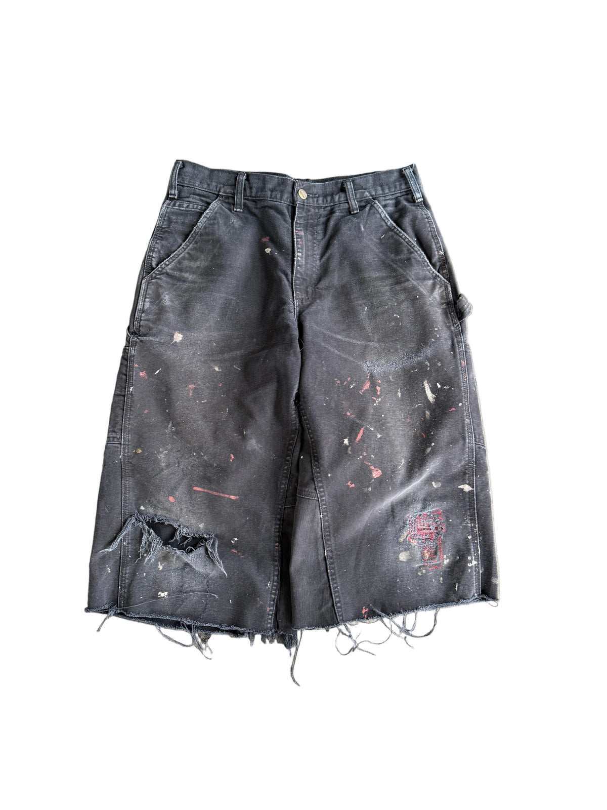 carpenter capri scabbed black