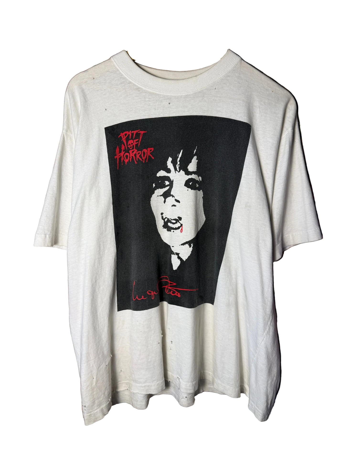 Vintage Christopher lee pit of horror tee