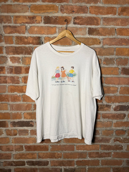 Vintage Jane's Let go Jane he doesn't have anymore drugs tee