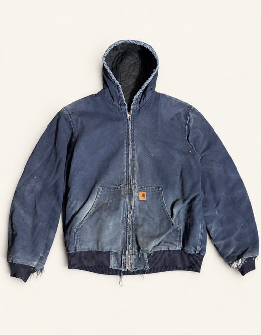 Vintage Hooded Carhartt jacket - Navy