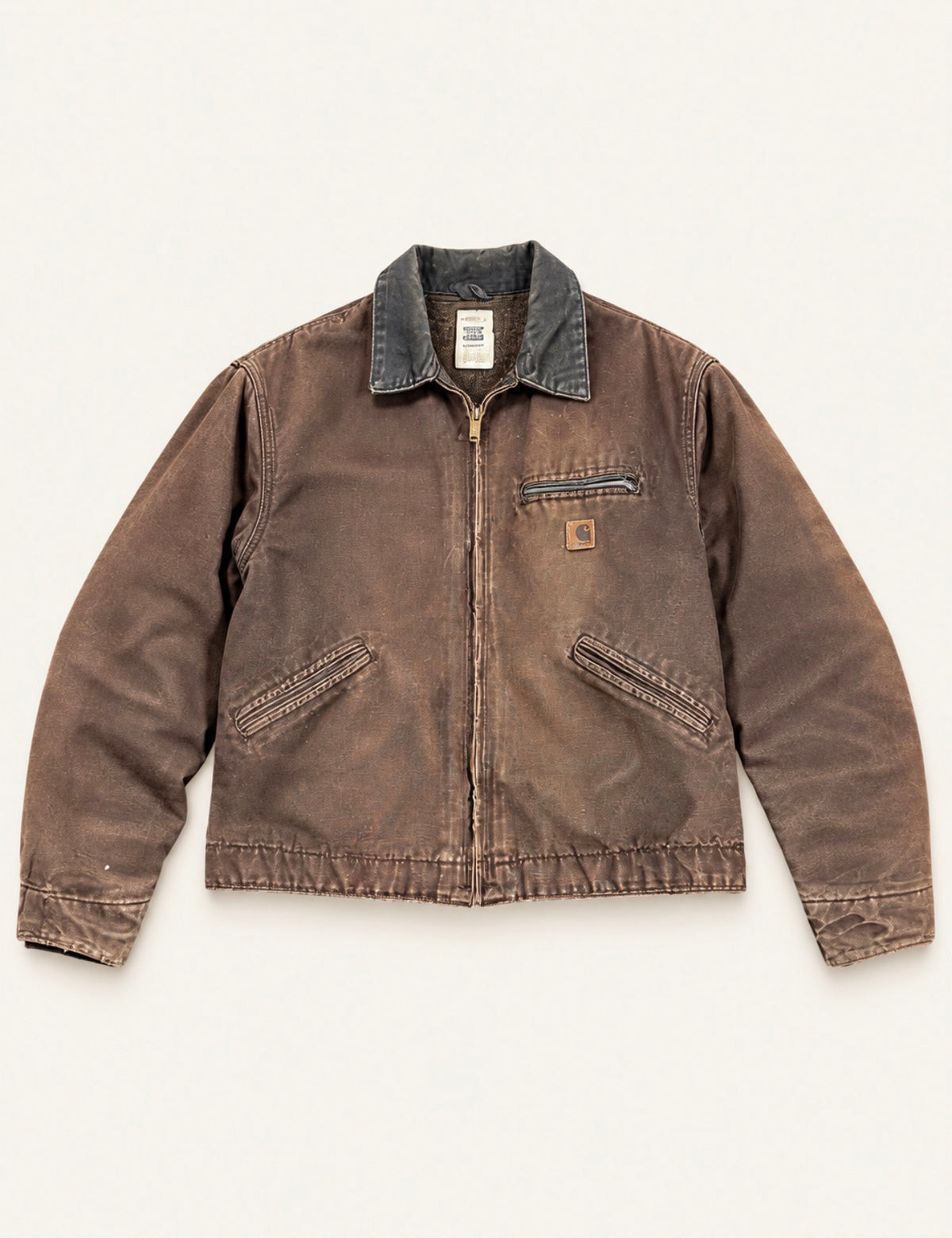 Vintage Carhartt Detroit - Faded Brown