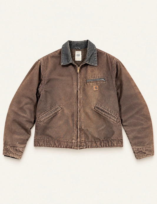Vintage Carhartt Detroit - Faded Brown