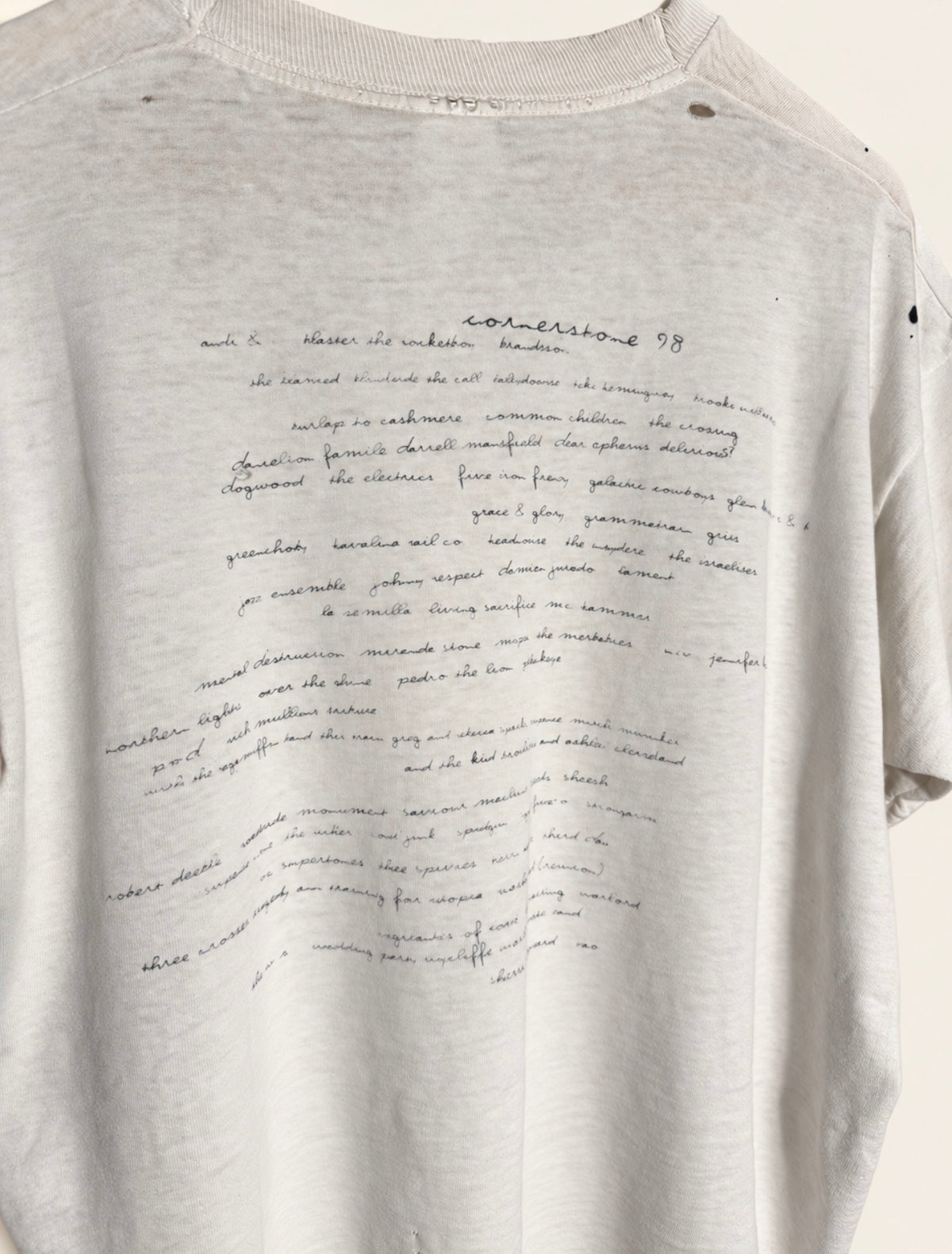Vintage Jesus art tee- Basquiat inspired
