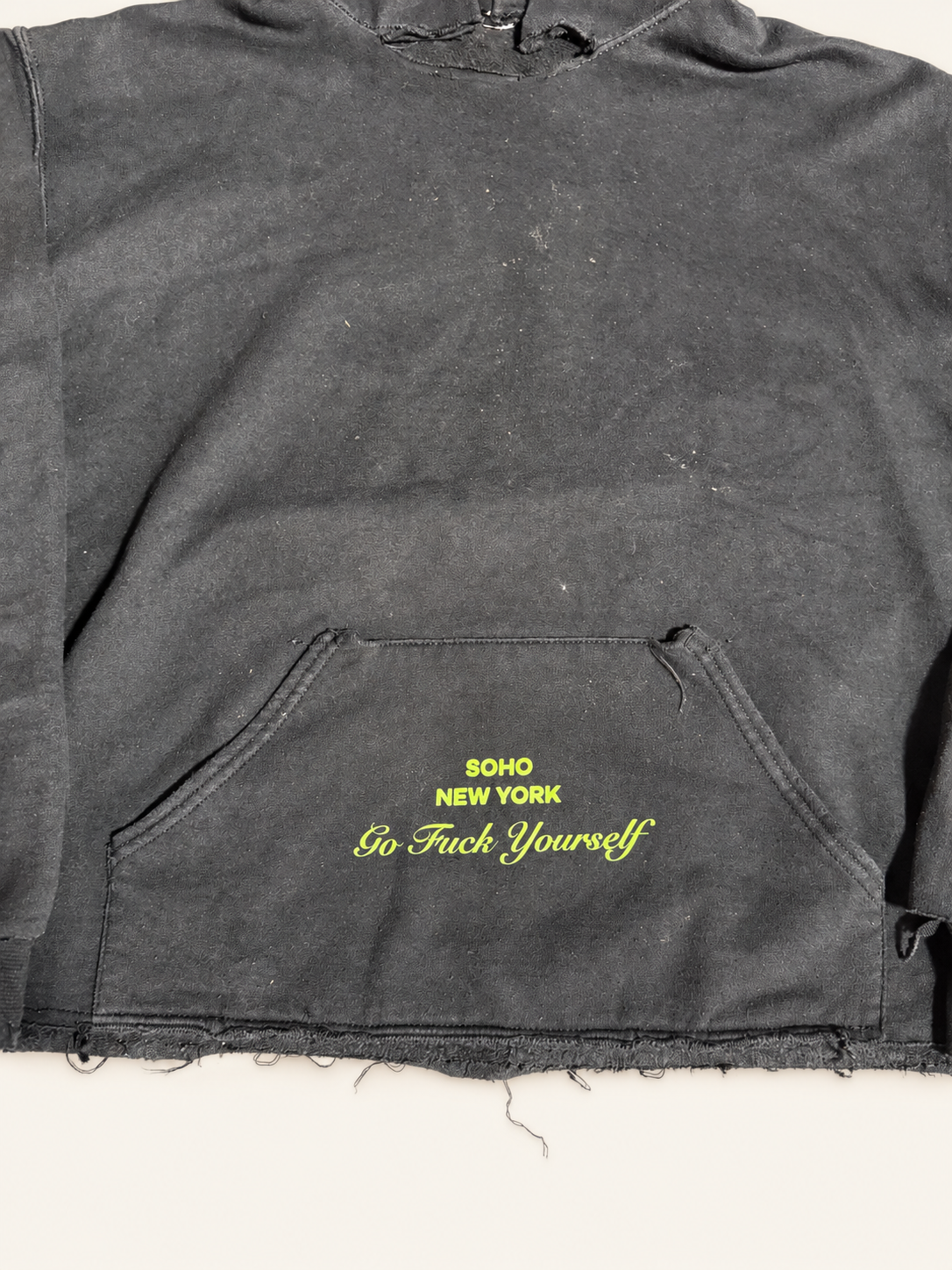 Vintage 4G SELLER GO FUCK YOURSELF HOODIE F&F