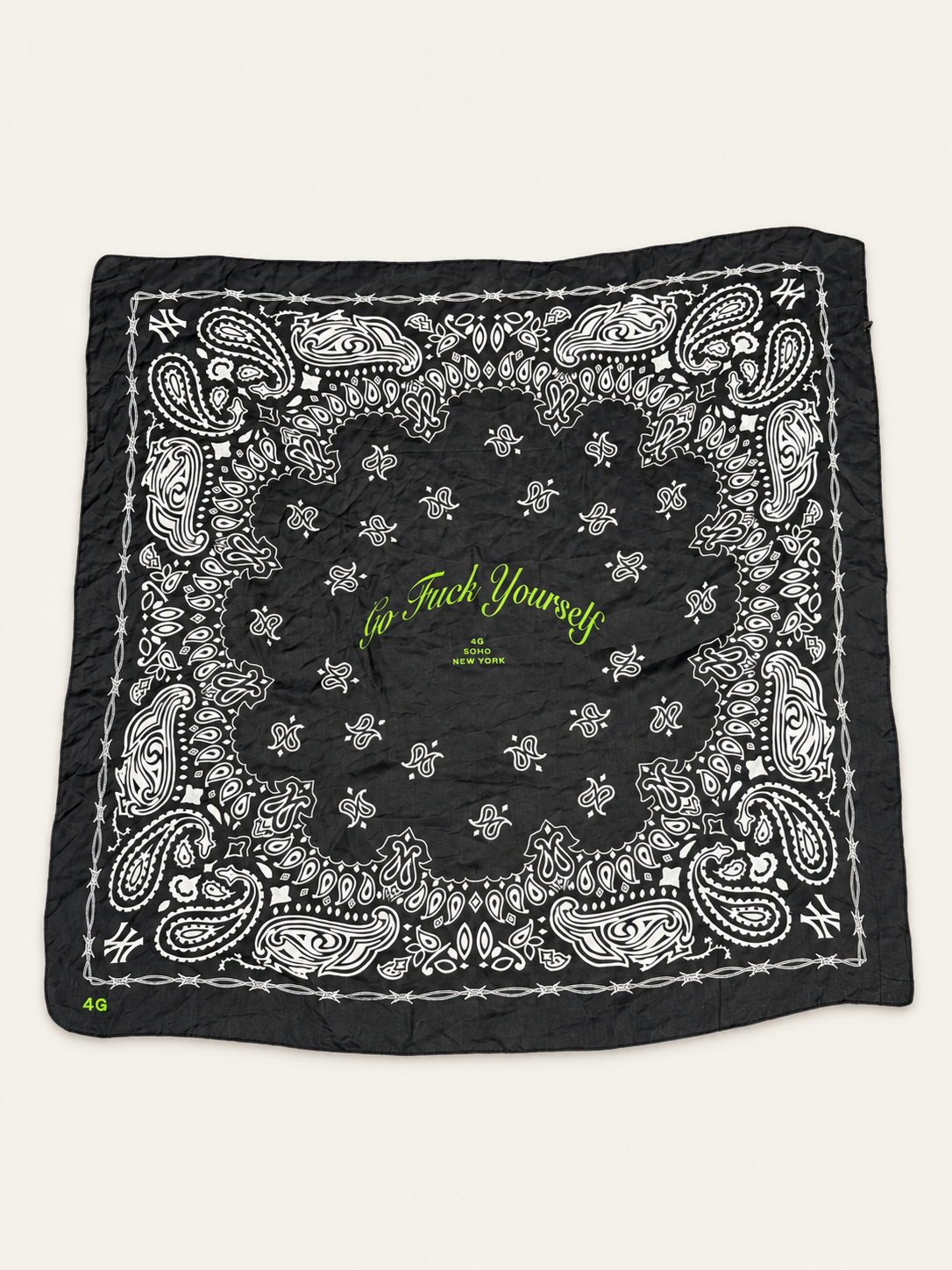 4G SELLER SILK BANDANNA SCARF F&F