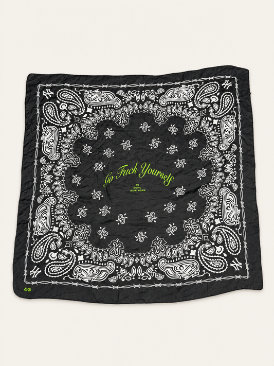 4G SELLER SILK BANDANNA SCARF F&F