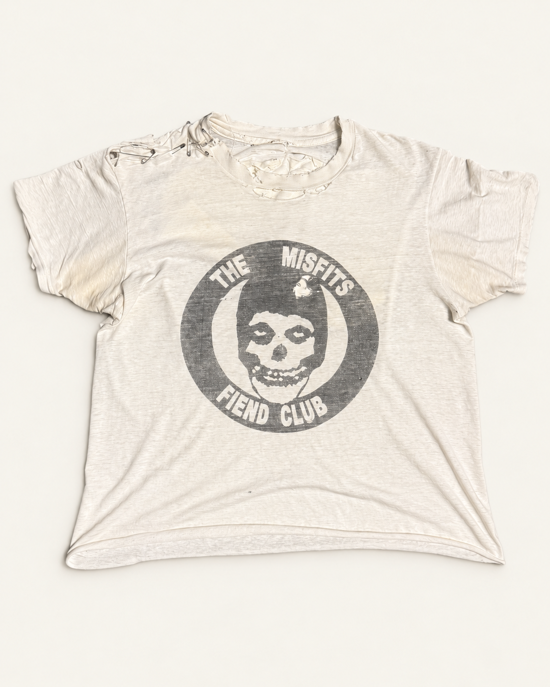 Vintage MIsfits Fiend club white